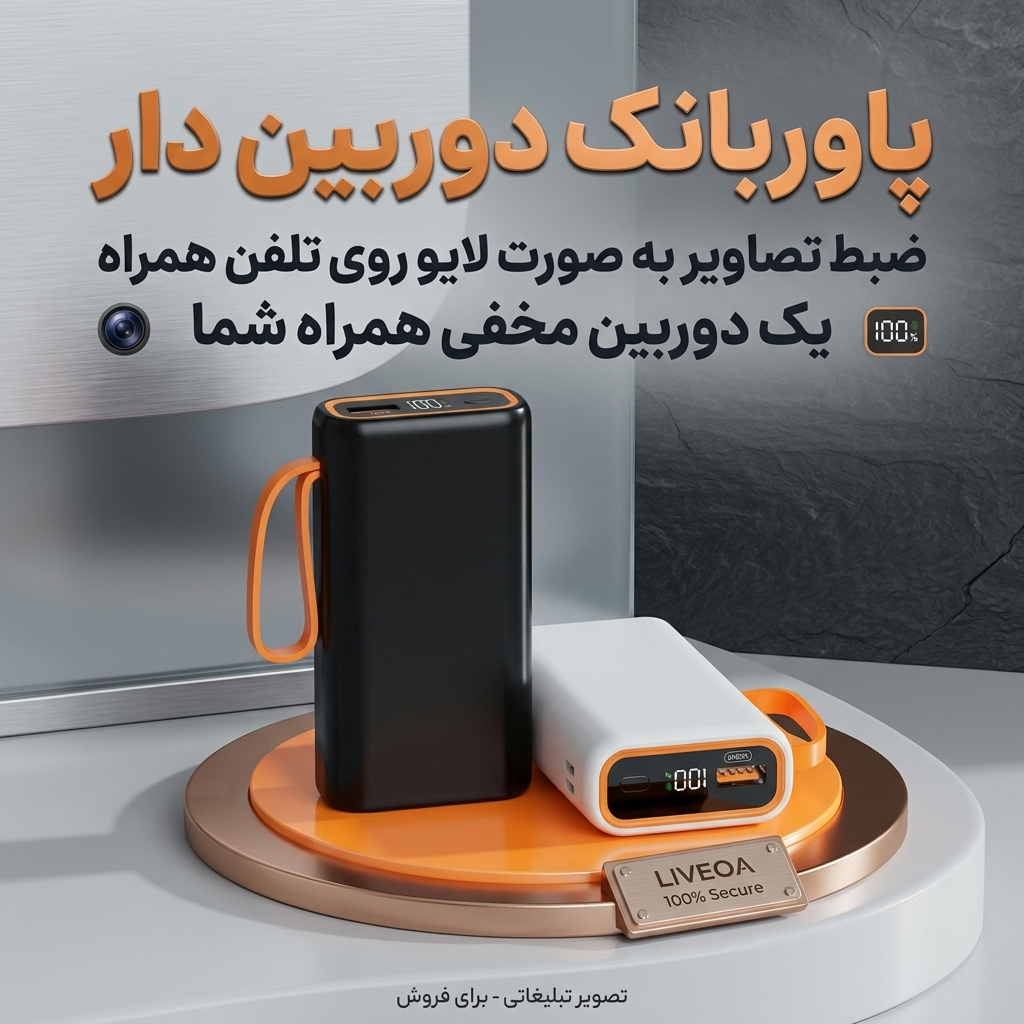 پاوربانک دوربین دار