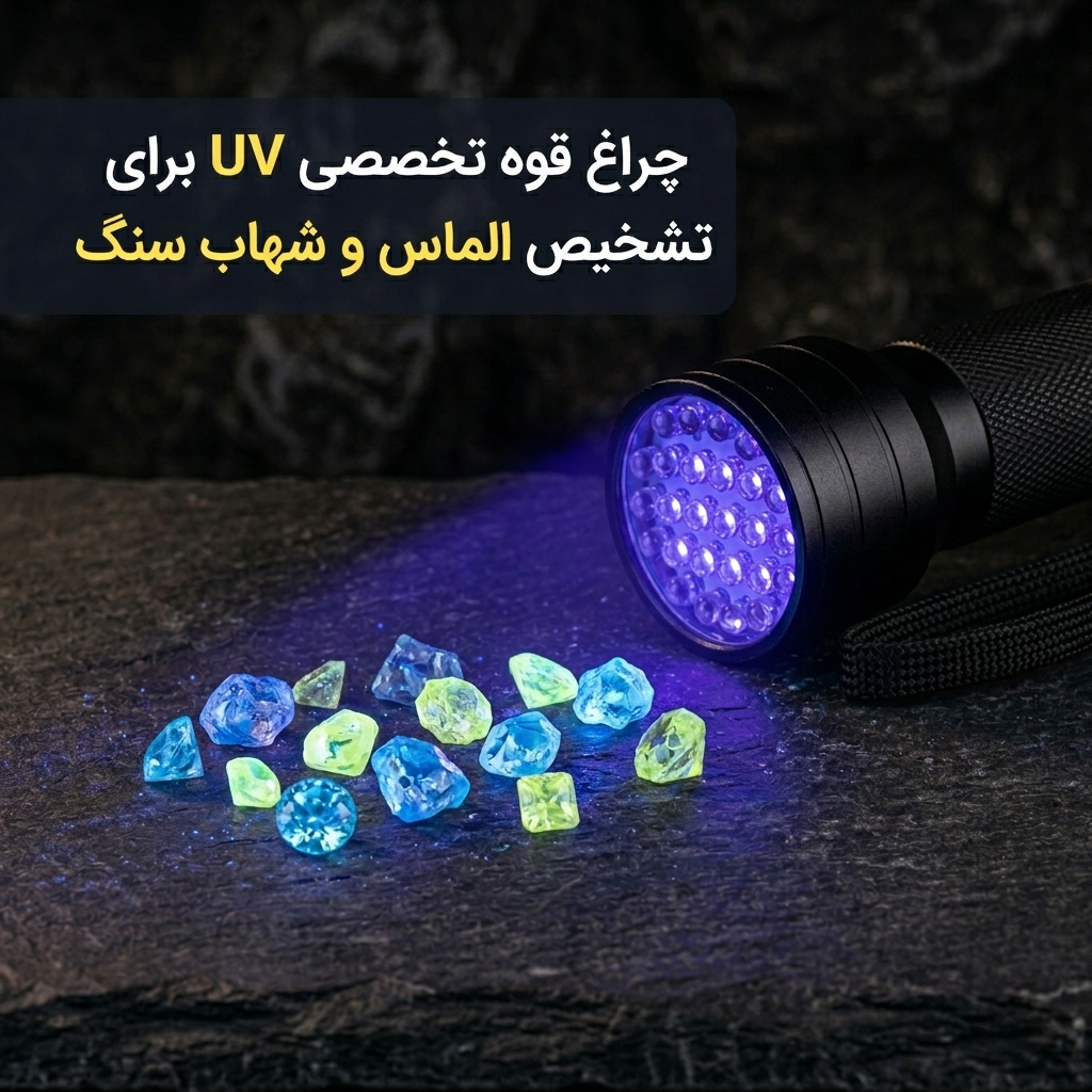 چراغ قوه تخصصی UV