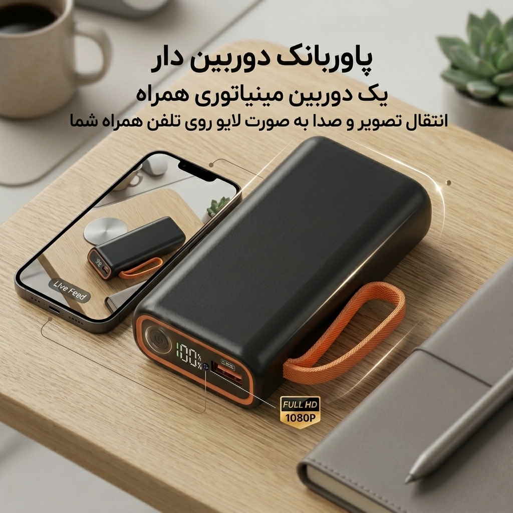 دوربین پاوربانکی